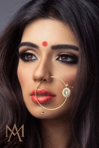 Party hair and makeup